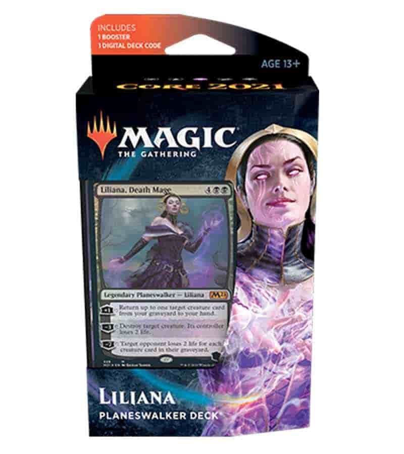 Core Set 2021 - Planeswalker Deck [Liliana] (60 Card Deck)